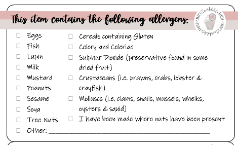 The importance of Allergen Awareness!