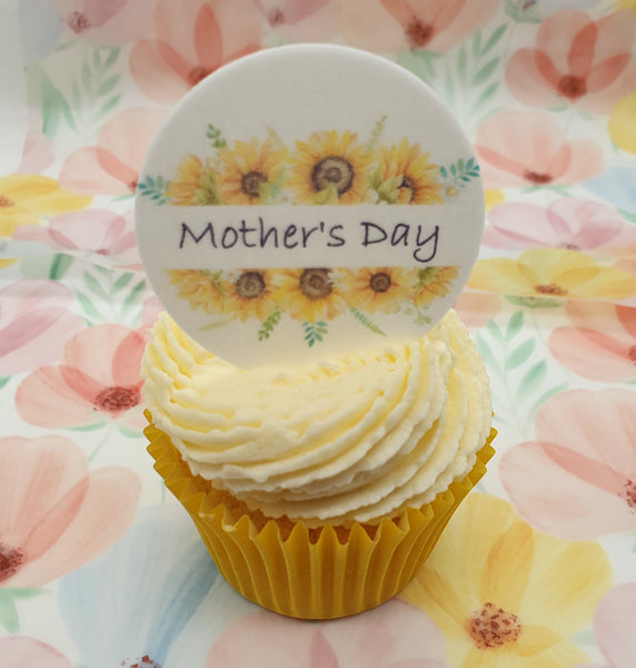 Mother's Day Edible Cake Toppers