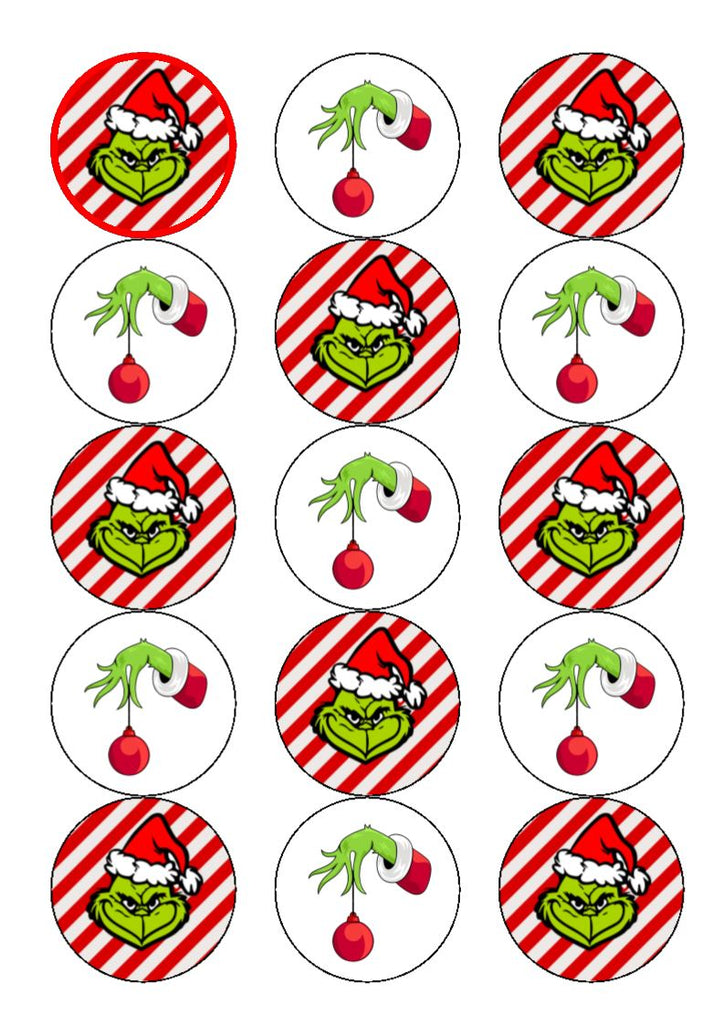 Christmas Mix 4  - Cupcake toppers