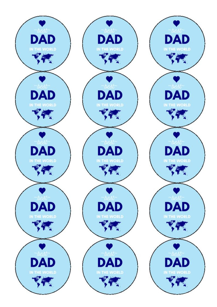 Father's Day - Design 20 - Blue World