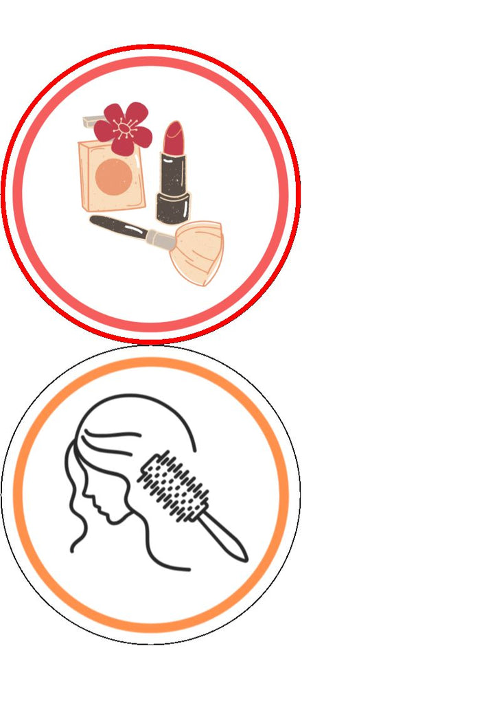 Make up edible cupcake toppers