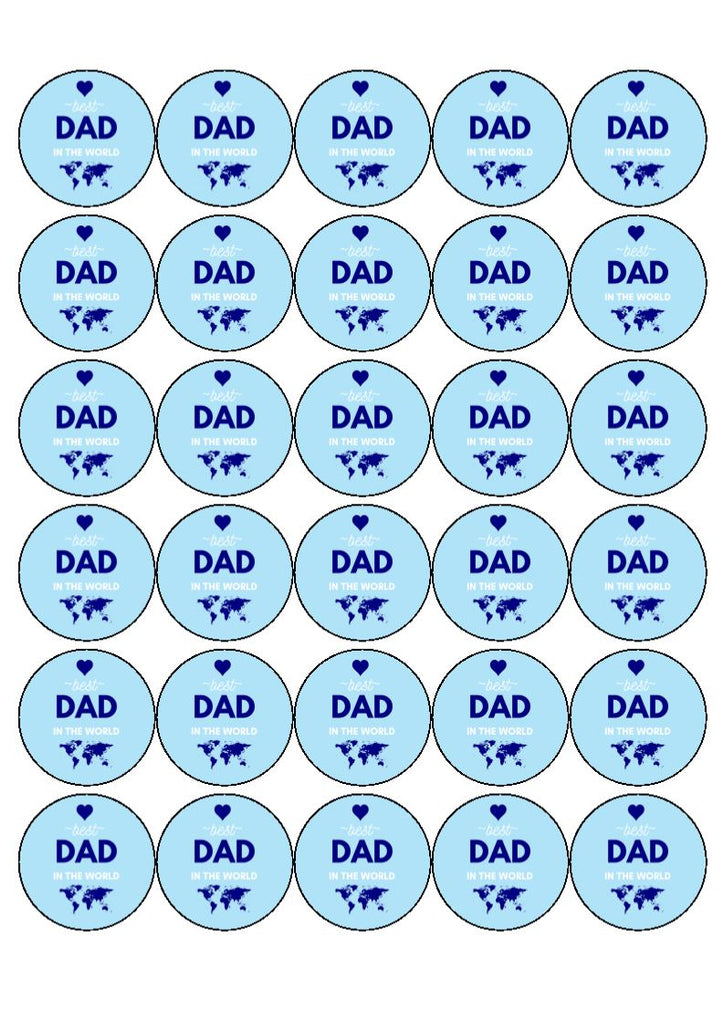 Father's Day - Design 20 - Blue World