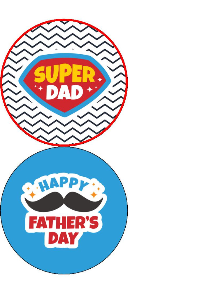 Father's Day Cake Toppers - New Father's Day Mix