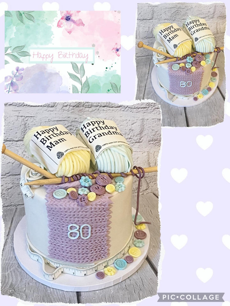 Wool Label Edible Cake Decorations