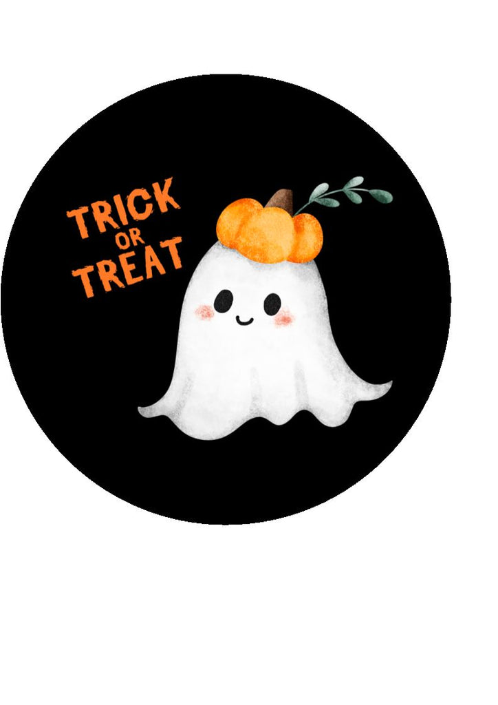 HALLOWEEN TRICK OR TREAT - Edible Cake and Cupcake Toppers