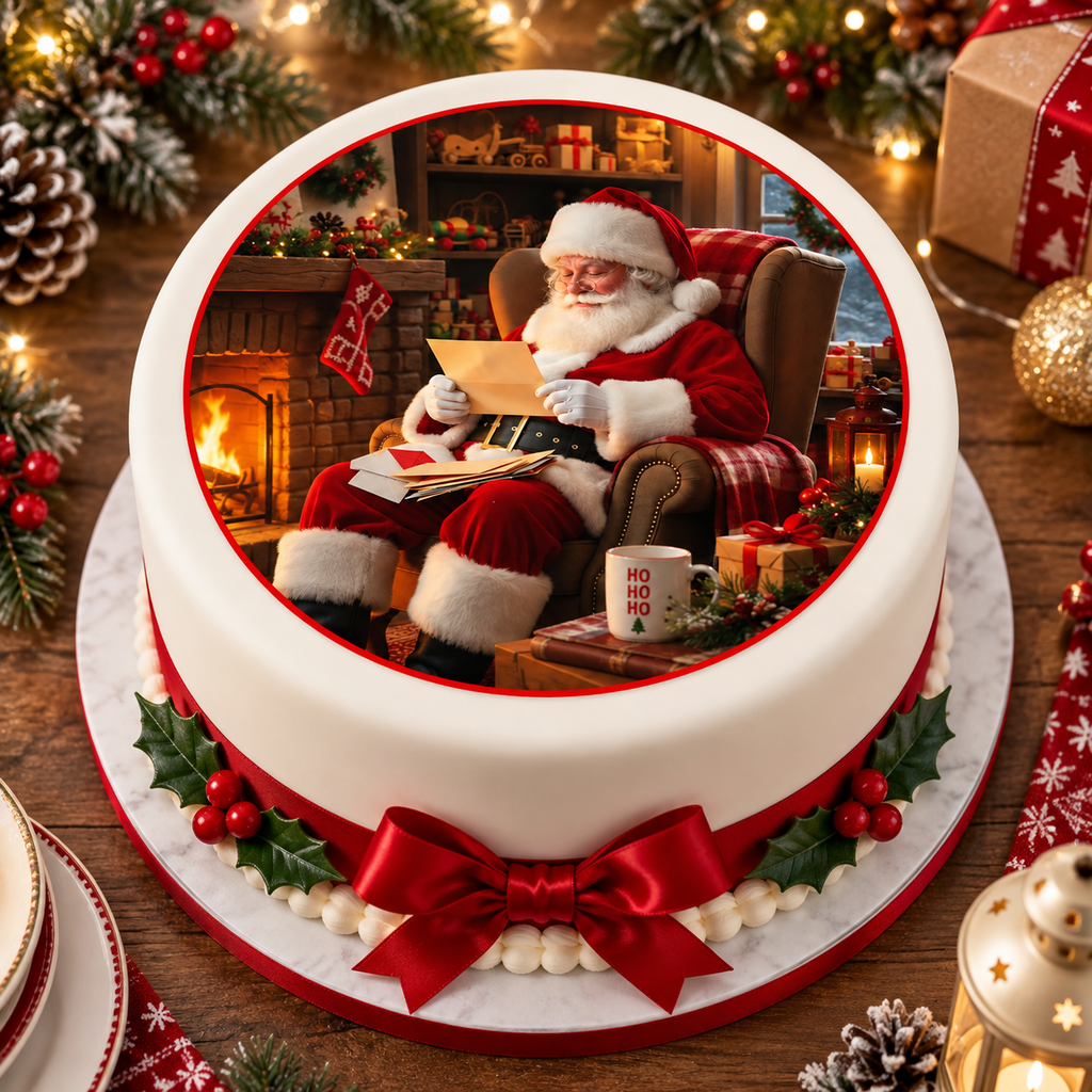 Letters to Santa - Edible Cake Toppers