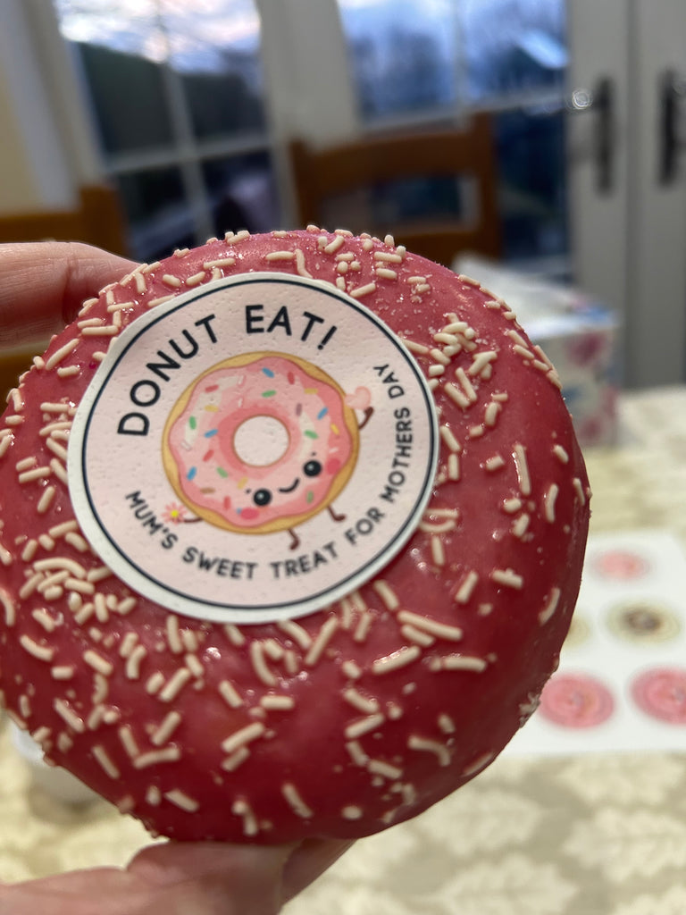 Create Your Own Donut Toppers - 15 x 2 inch circles