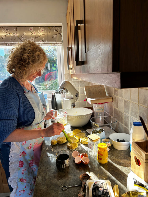 Mega Cheesy Cheese Scones with Caraway Seeds