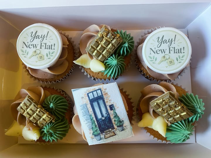 Yay! New Flat - Edible Cake Toppers