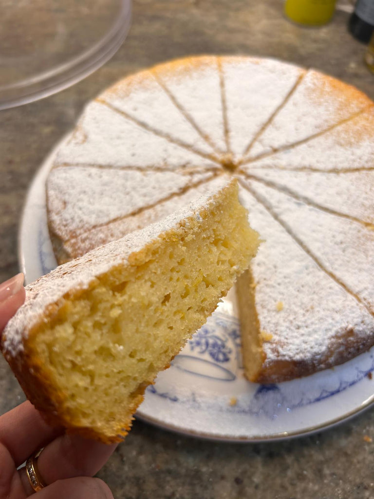 Italian Inspired Lemon Olive Oil Cake