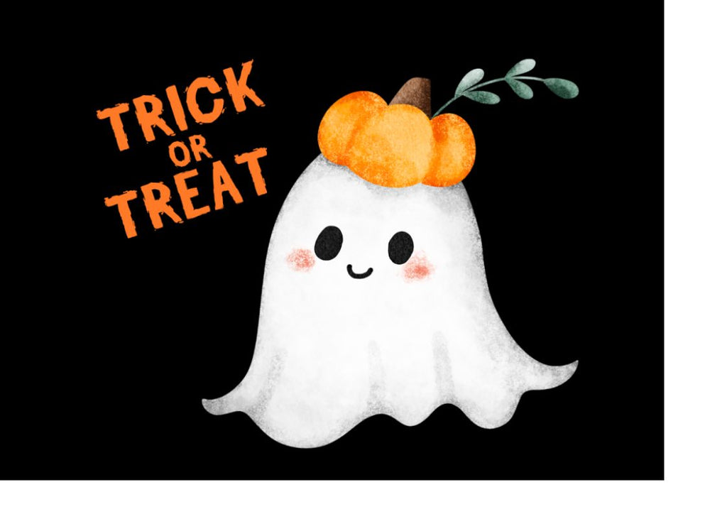 HALLOWEEN TRICK OR TREAT - Edible Cake and Cupcake Toppers