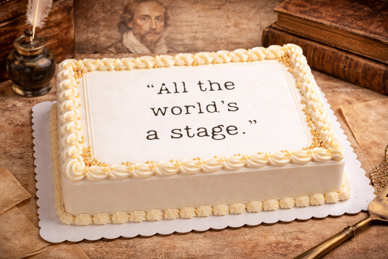 Shakespeare Day Cupcake and Cake Toppers