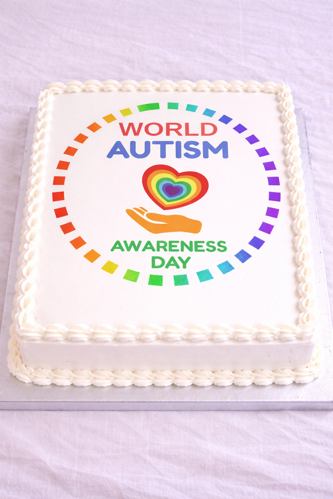 Autism Awareness - Charity edible cake/cupcake toppers