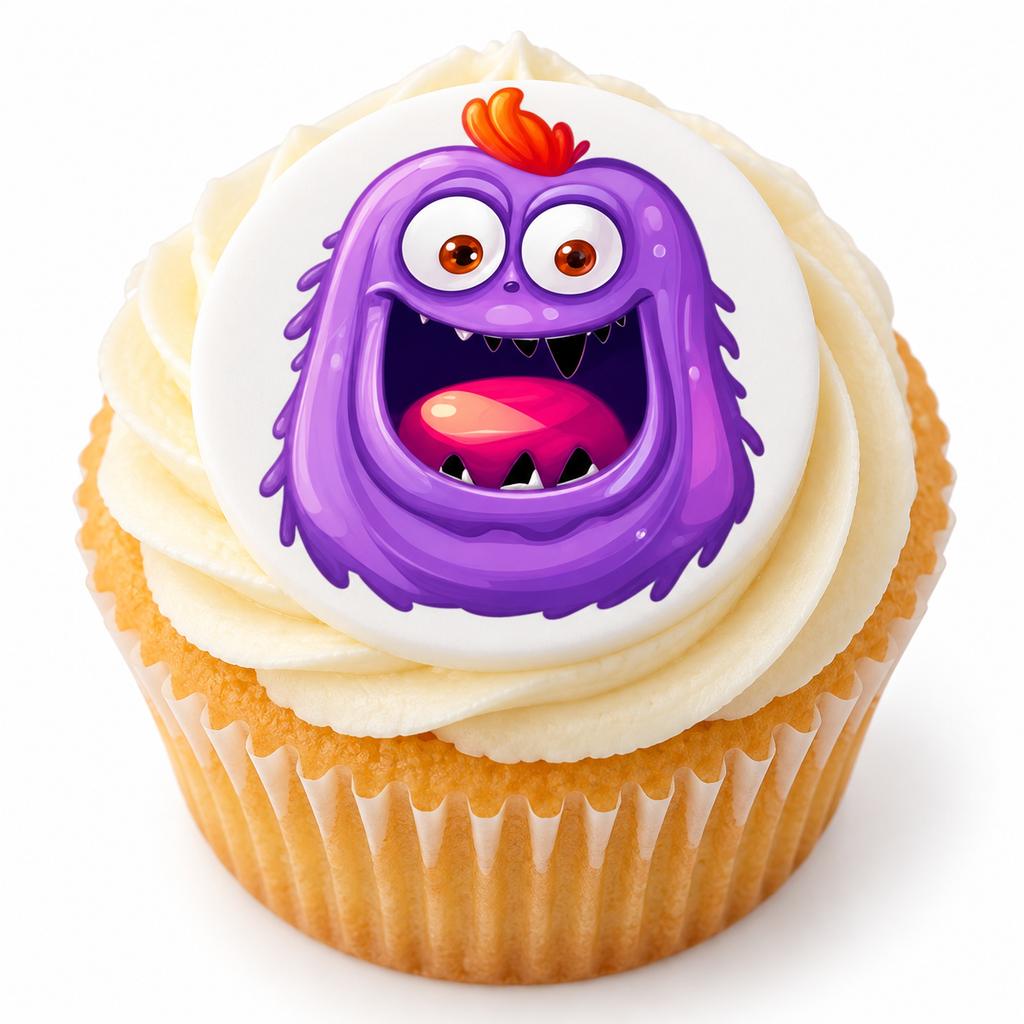 Monster Cupcake Toppers