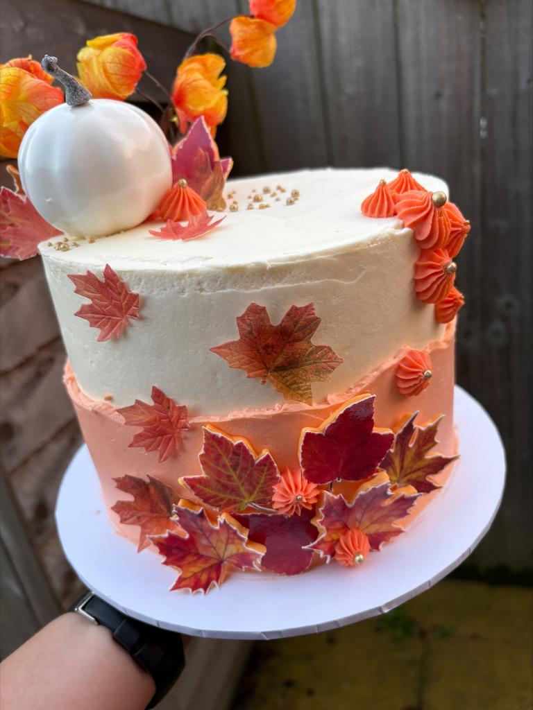 Edible A4 Icing Sheet - Leaves