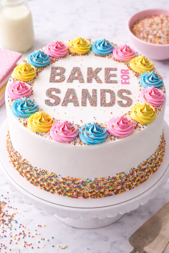 Bake for Sands - Charity edible cake/cupcake toppers