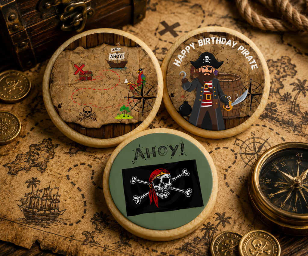 Pirate -  Edible Cake/Cupcake Toppers