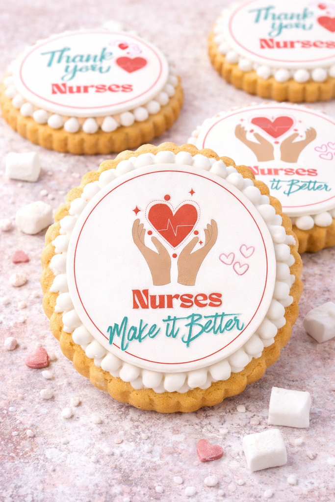International Nurses Day Edible Cake Toppers - Mix of designs
