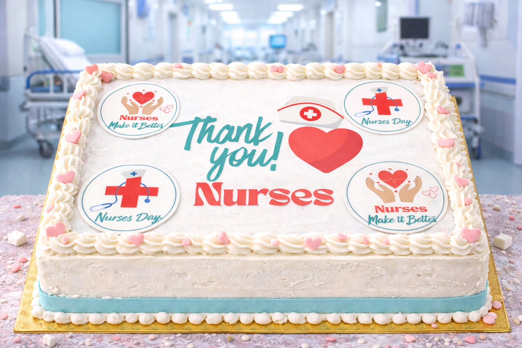 International Nurses Day Edible Cake Toppers - Mix of designs