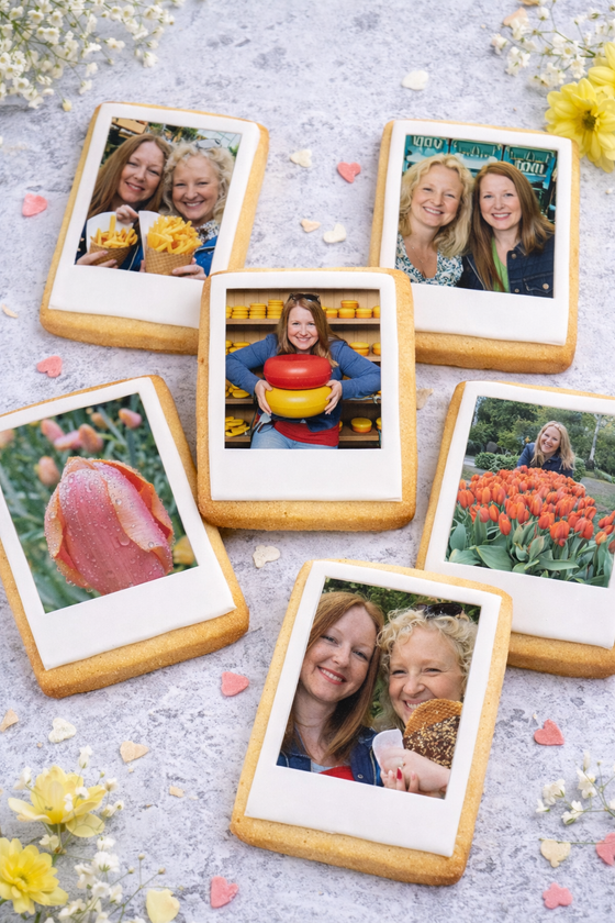 Polaroid Cake Toppers - Personalised Icing Sheet
