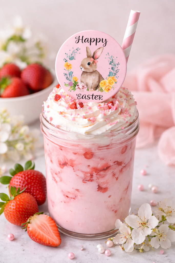 Edible Easter Cake & Cupcake Toppers – Easter Bunnies
