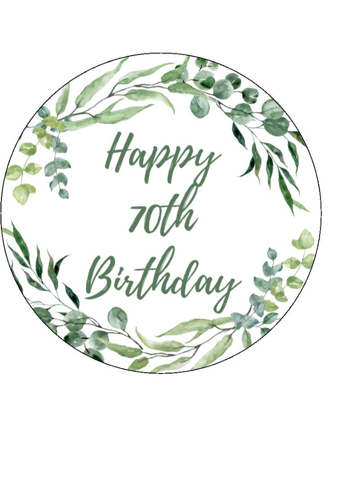 70th birthday Cake Toppers