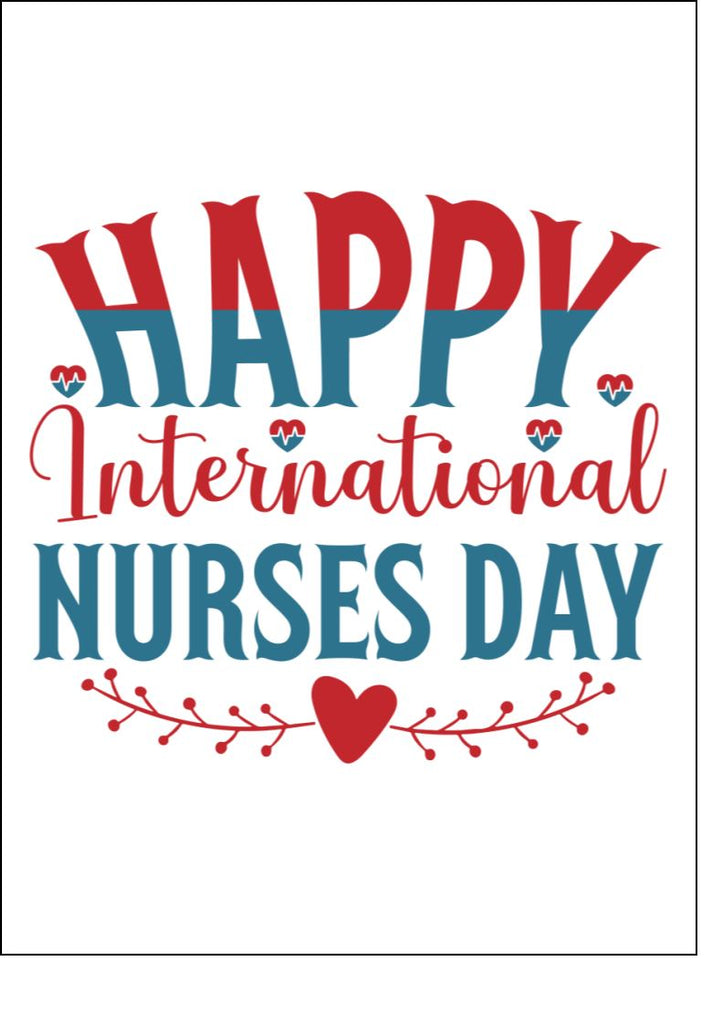 International Nurses Day Cake Toppers - Design 5