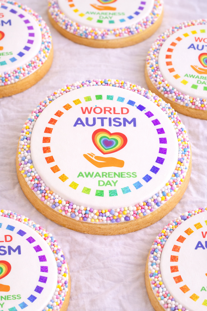 Autism Awareness - Charity edible cake/cupcake toppers