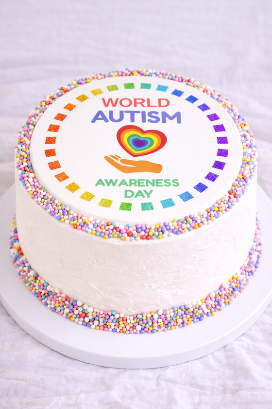 Autism Awareness - Charity edible cake/cupcake toppers