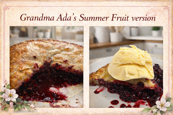 My Grandma Ada's Fruit Pie
