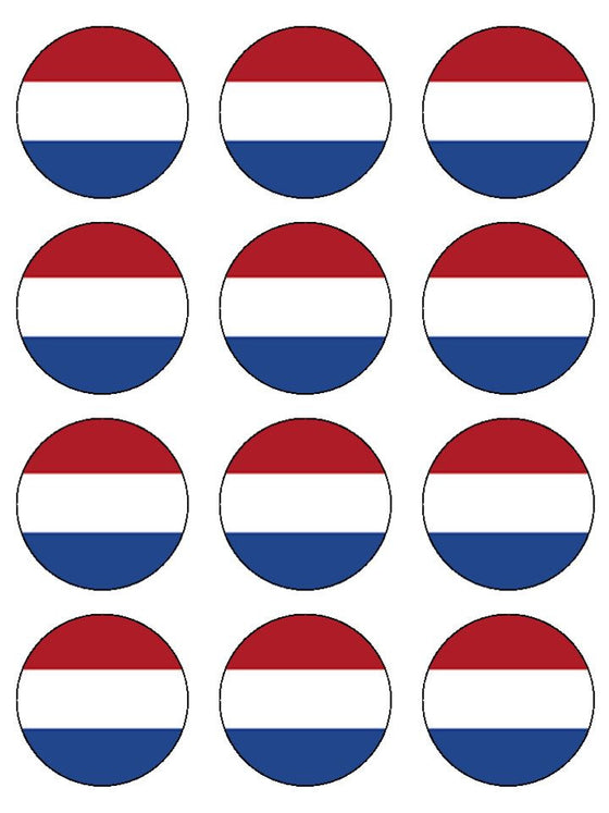 Netherlands Edible Cake & Cupcake Toppers