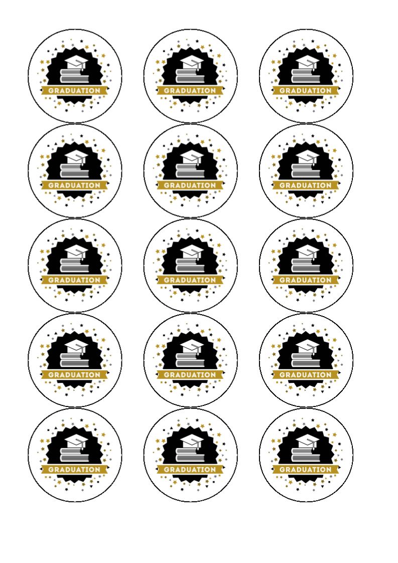 graduation-edible-cake-cupcake-toppers-incredible-toppers for Free Printable Graduation Cupcake Toppers Graduation - Edible Cake & Cupcake Toppers - Incredible Toppers for Free Printable Graduation Cupcake Toppers