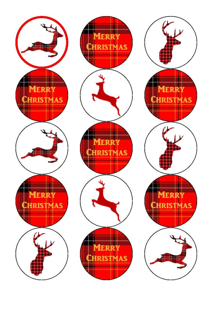 Christmas Tartan - click for other sizes