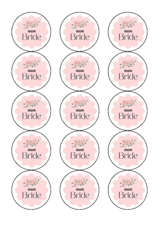 Hen Party Cupcake Toppers - Design 1