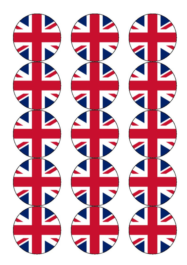 Great Britain Cake & Cupcake Toppers