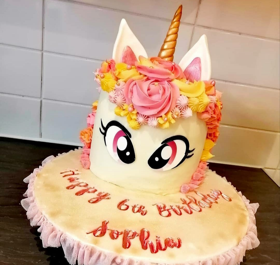 Unicorn Eyes Edible Cake Decorations - Incredible Toppers