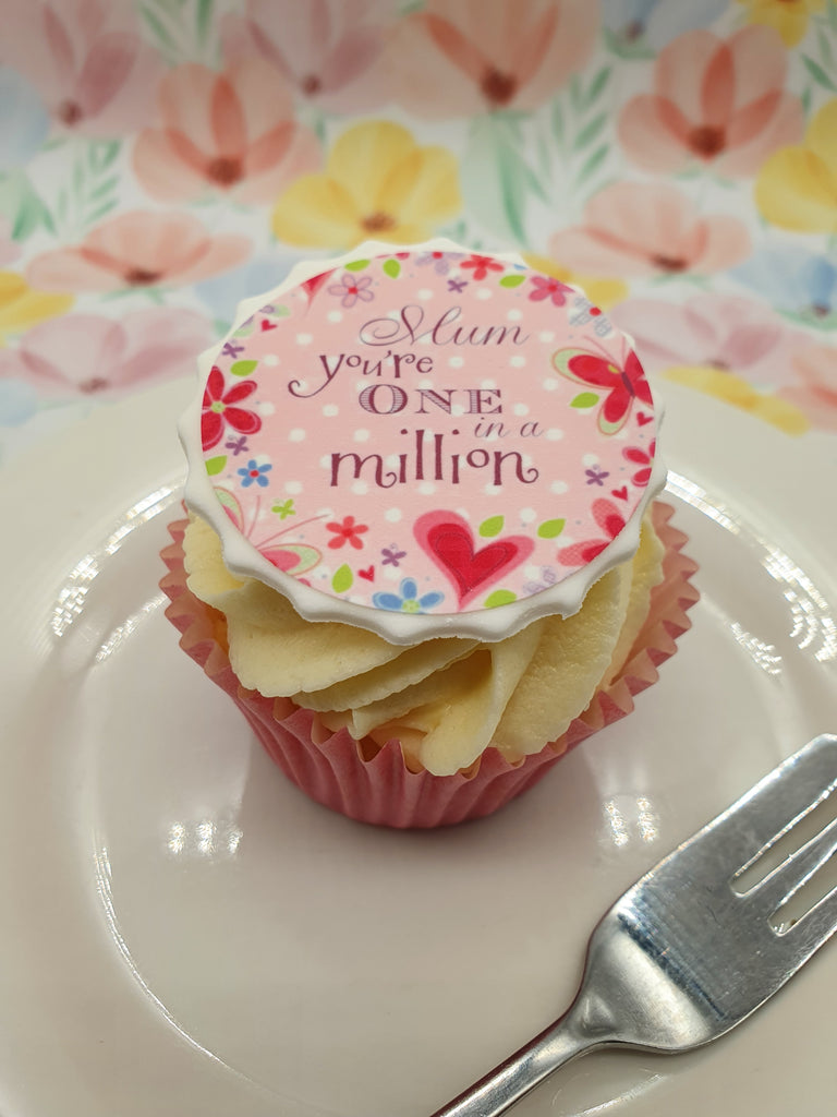 Mother's Day One in a Million Edible Cake & Cupcake Toppers