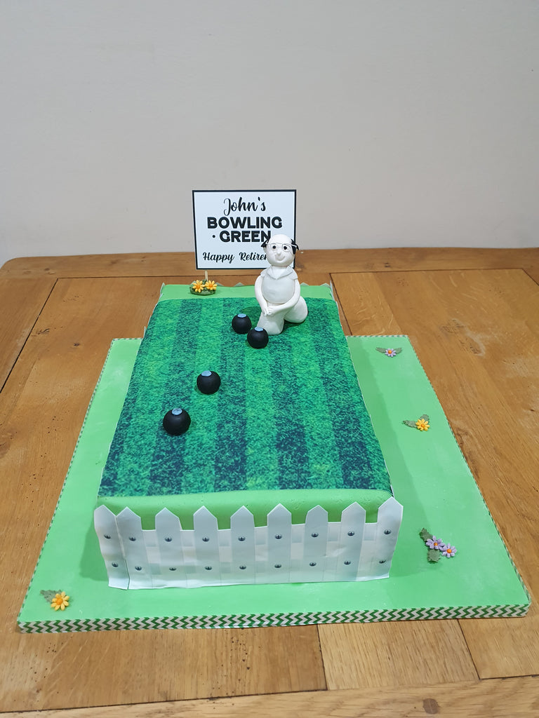 Bowling Green - Edible Cake Decoration