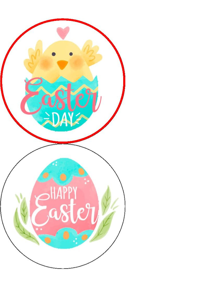 Happy Easter Day Cake Toppers