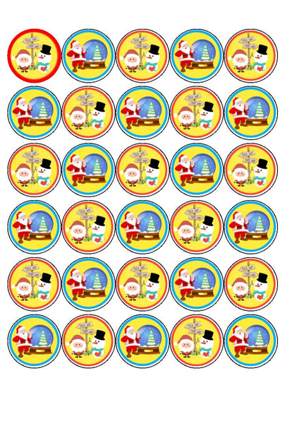 Topper Masdf This Way That Way- cupcake toppers - Incredible Toppers