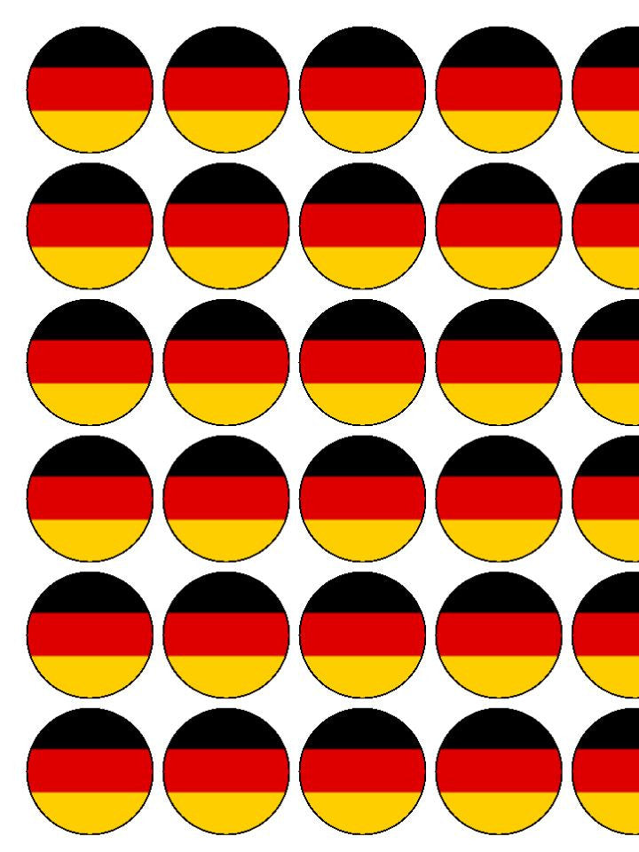 Germany Edible Cake & Cupcake Toppers