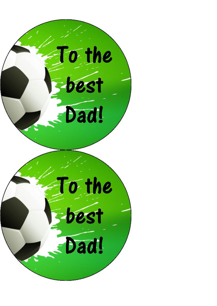 Father's Day - Design 12 - edible cake/cupcake toppers