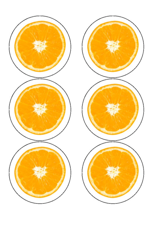 Drink/Cocktail Toppers - Orange Slice