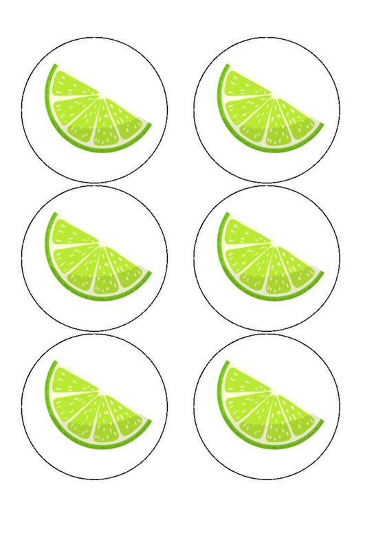 Drink/Cocktail toppers - Lime