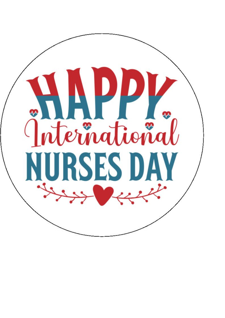International Nurses Day Cake Toppers - Design 5
