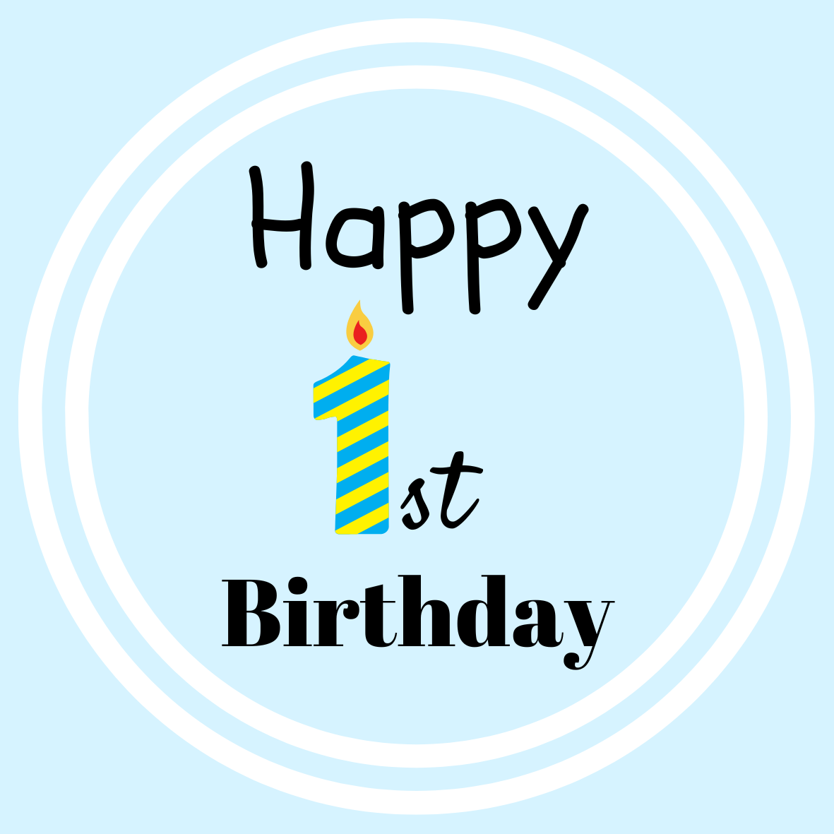 1st birthday on sale