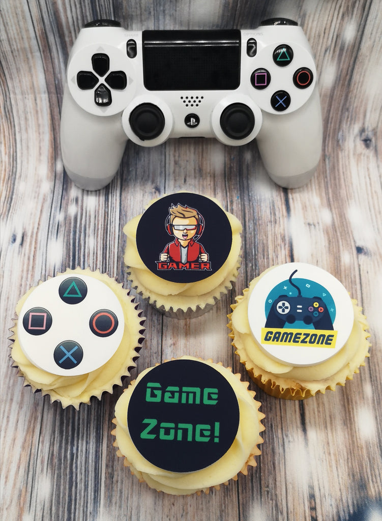 Gaming - edible cake/cupcake toppers