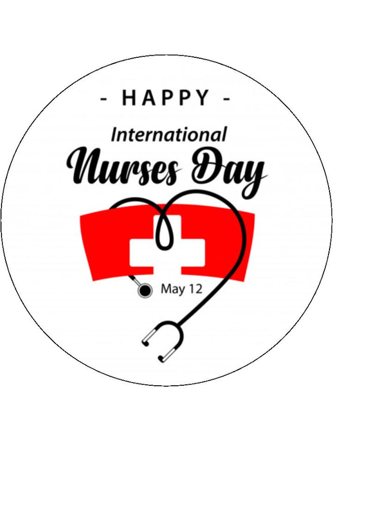 International Nurses Day Cake Toppers - Design 2