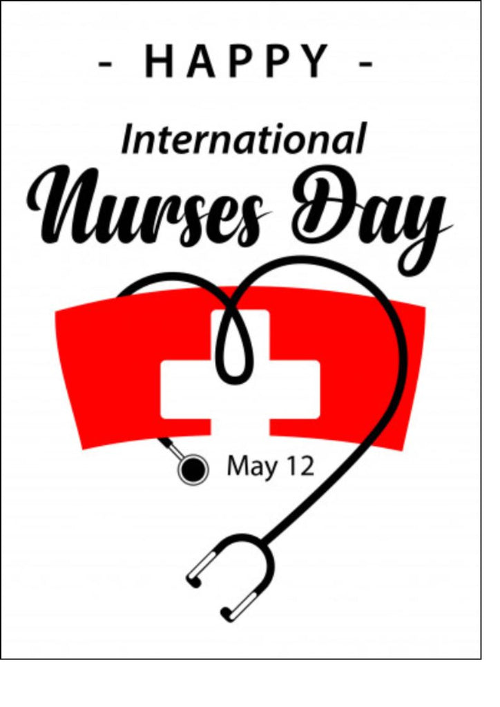 International Nurses Day Cake Toppers - Design 2