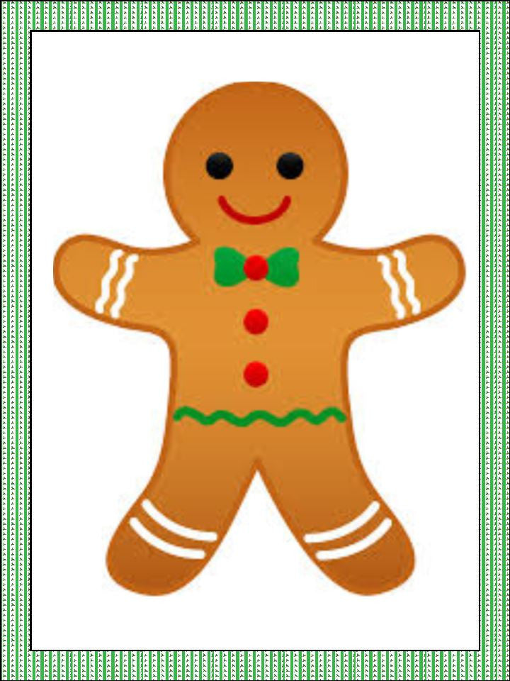 Christmas Gingerbread Man (click for other sizes)